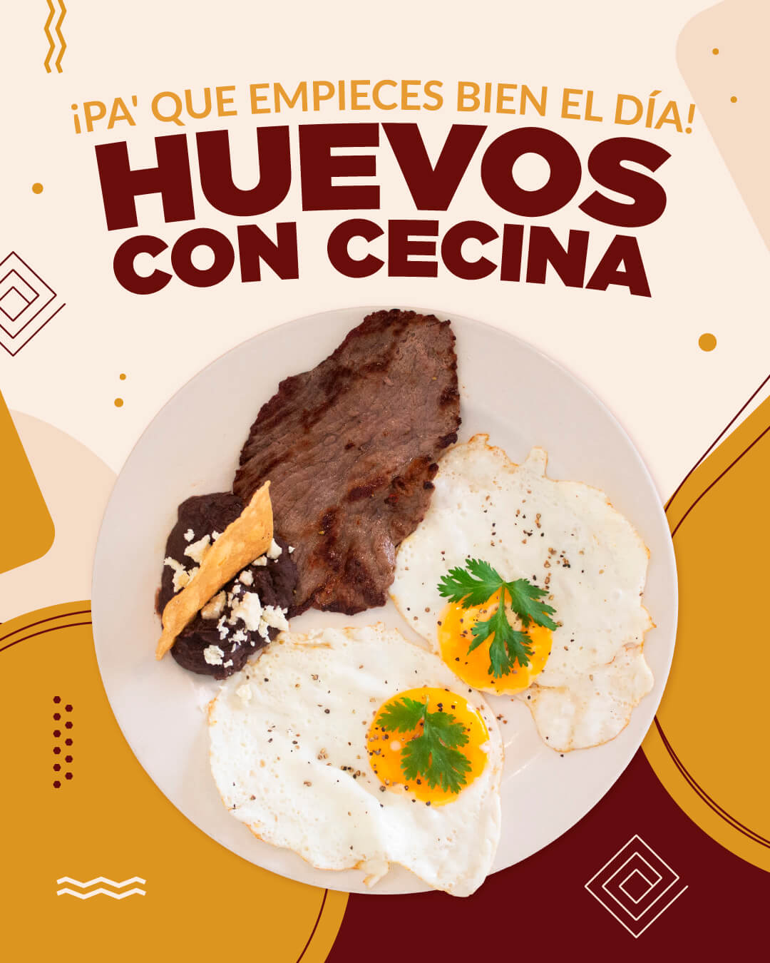 Prueba los nuevos huevos con cecina